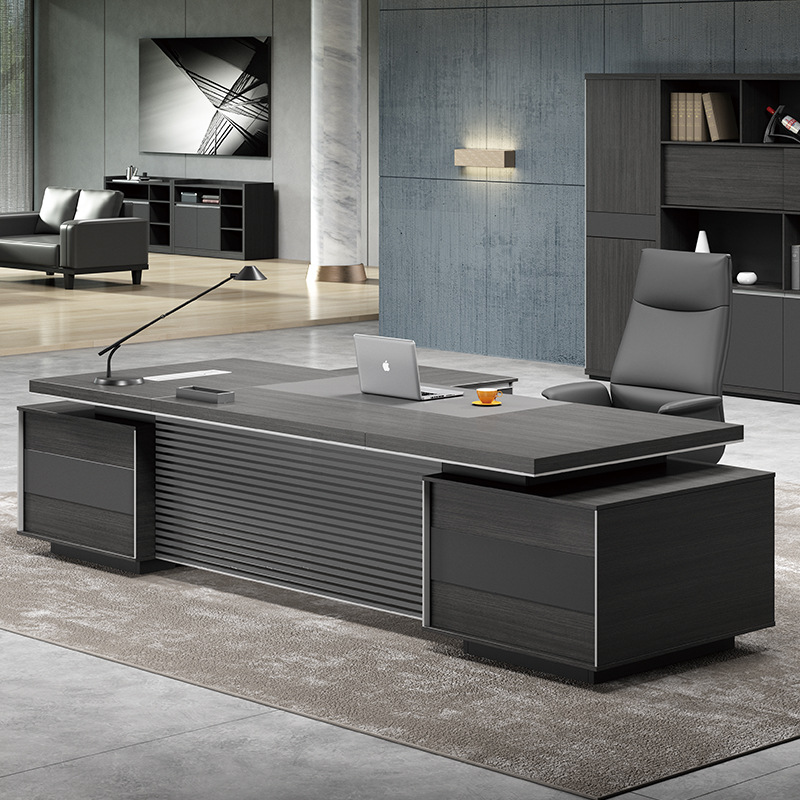 Modle DBT004 Dio Light Lyx Enkelt Modernt kontor Enkelt chefsskrivbord Executive Datorbord, högt-slutet Office Executive Desk.